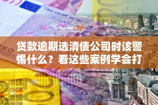 济南贷款逾期选清债公司时该警惕什么？看这些案例学会打翻身仗