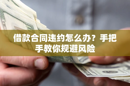 济南借款合同违约怎么办？手把手教你规避风险