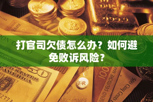 济南打官司欠债怎么办？如何避免败诉风险？