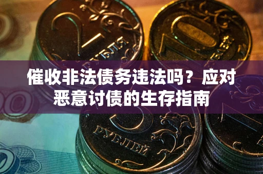 济南催收非法债务违法吗？应对恶意讨债的生存指南