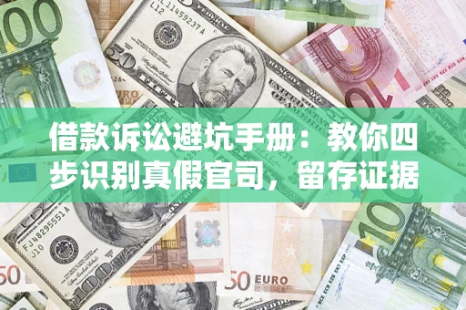 济南借款诉讼避坑手册：教你四步识别真假官司，留存证据不踩雷