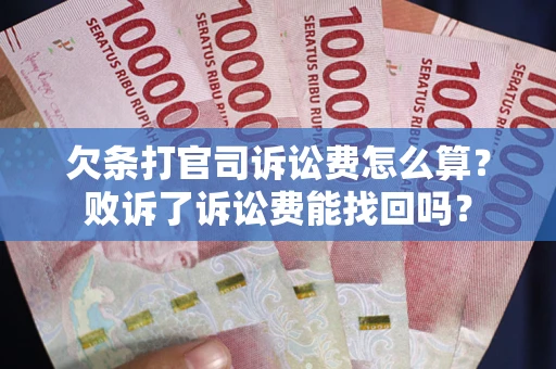 济南欠条打官司诉讼费怎么算？败诉了诉讼费能找回吗？