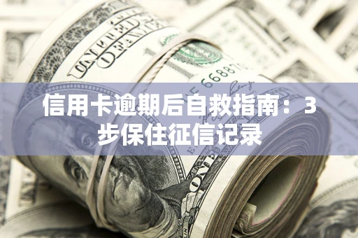 济南信用卡逾期后自救指南：3步保住征信记录